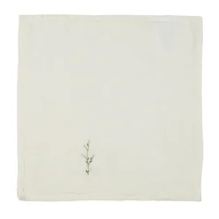 IB LAURSEN Stoffserviette Butter Cream/weiße Margeriten Online