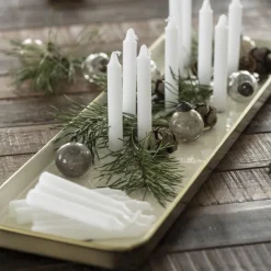 IB LAURSEN Tablett länglich Butter Cream innen Fashion
