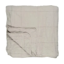 IB LAURSEN Tagesdecke Quilt Vintage Ash Grey 240 x 240 cm Fashion