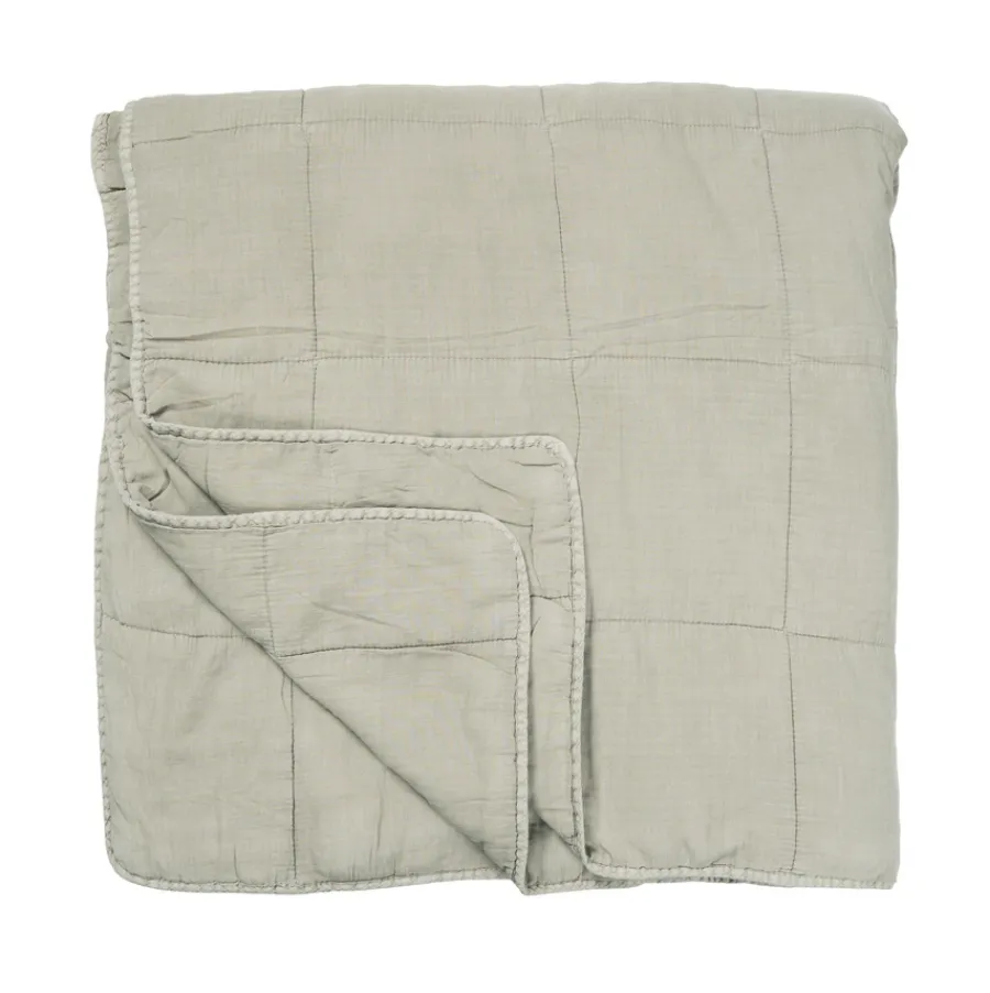 IB LAURSEN Tagesdecke Quilt Vintage Fog 240 x 240 cm Sale