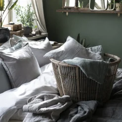 IB LAURSEN Tagesdecke Quilt Vintage Ash Grey 240 x 240 cm Fashion