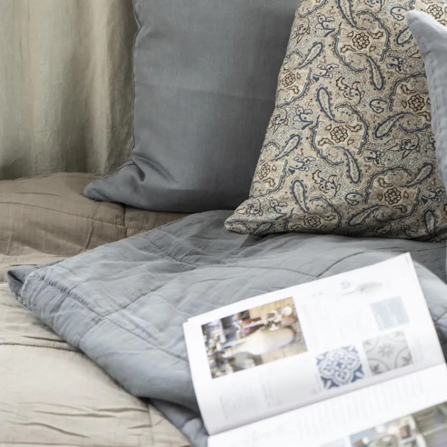 IB LAURSEN Tagesdecke Quilt Vintage Fog 240 x 240 cm Sale