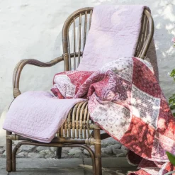 IB LAURSEN Tagesdecke Quilt Weiß/Rot gestreift Online