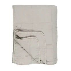 IB LAURSEN Tagesdecke Vintage Quilt Ash Grey Hot