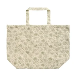 IB LAURSEN Tasche wattiert mit staubgrünen Blumen New
