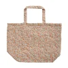 IB LAURSEN Tasche wattiert mit orangen und blauen Blumen Outlet