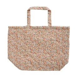 IB LAURSEN Tasche wattiert mit orangen und blauen Blumen Outlet