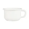 IB LAURSEN Tasse Emaille weiß Discount