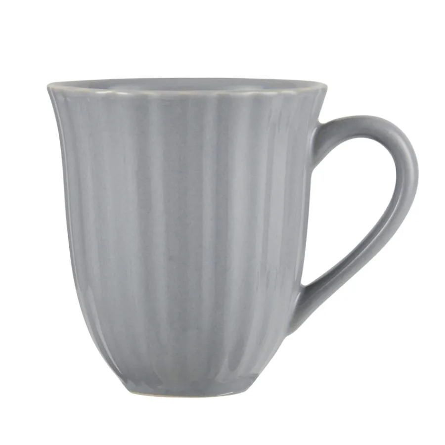 IB LAURSEN Tasse mit Rillen Mynte French Grey Discount