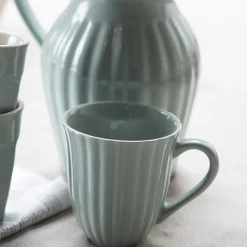 IB LAURSEN Tasse mit Rillen Mynte Green Tea Online