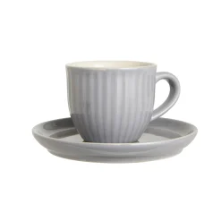IB LAURSEN Tasse mit Untertasse Mynte French Grey Outlet