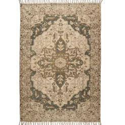 IB LAURSEN Teppich Braun- & Petroltöne 120 x 180 cm Sale