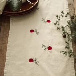 IB LAURSEN Tischläufer Tradition mit Weihnachtskugeln Discount