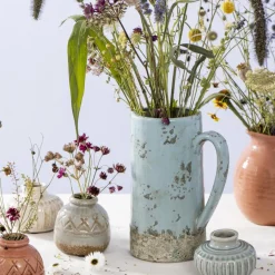 IB LAURSEN Vase mit Henkel Sten Aqua Haze Online