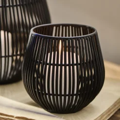 IB LAURSEN Windlicht Helsinki Dark 9cm Fashion