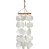 IB LAURSEN Windspiel mit Strandmuscheln 5 Reihen New