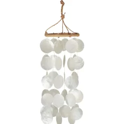 IB LAURSEN Windspiel mit Strandmuscheln 5 Reihen New