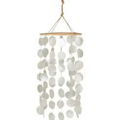 IB LAURSEN Windspiel mit Strandmuscheln 7 Reihen Fashion