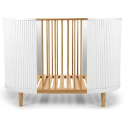 Kas Kopenhagen Babybett Kai White Oak inkl. Matratze Sale