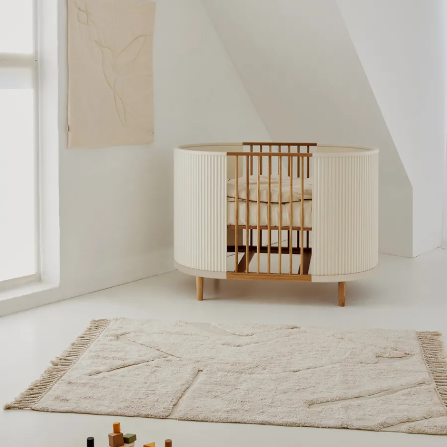 Kas Kopenhagen Babybett Kai Cream Oak Fashion
