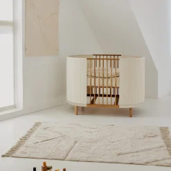 Kas Kopenhagen Babybett Kai Cream Oak inkl. Matratze Clearance