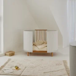 Kas Kopenhagen Babybett Kai White Oak inkl. Matratze Sale