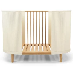 Kas Kopenhagen Babybett Kai Cream Oak inkl. Matratze Clearance