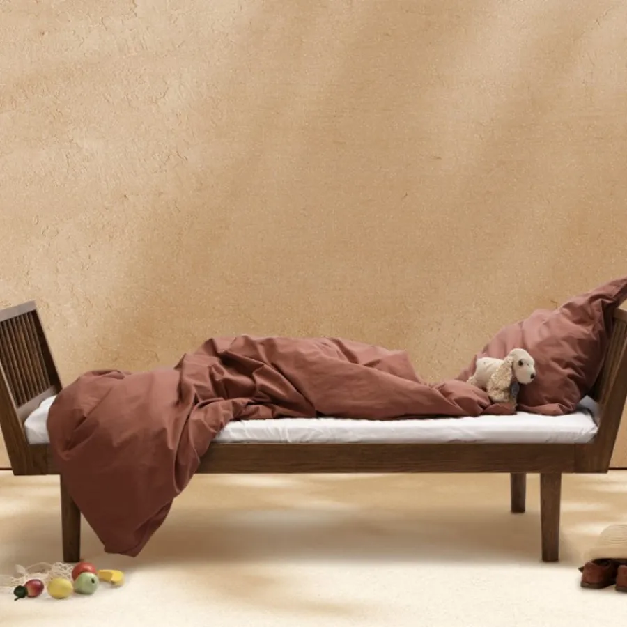 Kas Kopenhagen Bett Eli Adult 90x 200 Smoked Oak New