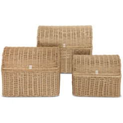 Kas Kopenhagen Korb light brown 3er-Set Outlet