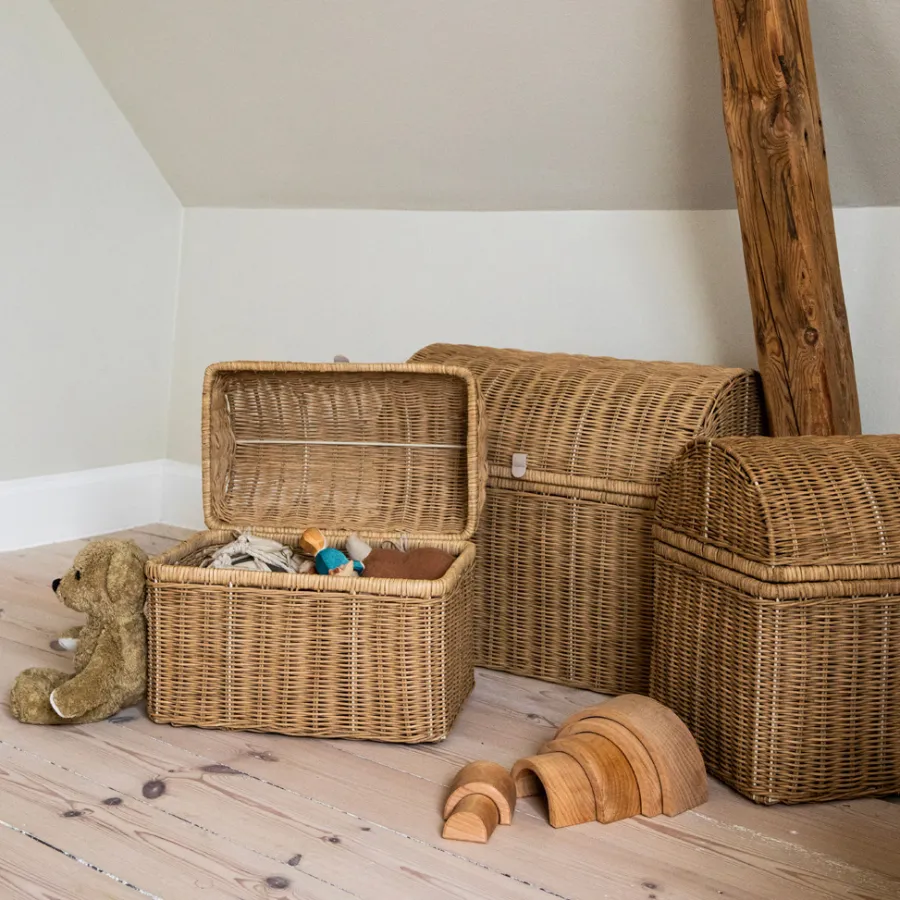 Kas Kopenhagen Korb light brown 3er-Set Outlet