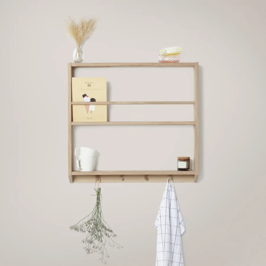 Kas Kopenhagen Regal Eli mit Haken natural oil Sale