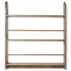 Kas Kopenhagen Tellerregal Eli mit Haken smoked oak Discount