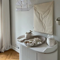 Kas Kopenhagen Wickelmatte Kai Dusty Stone Fashion