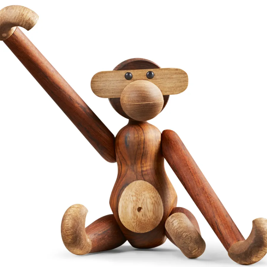Kay Bojesen Affe Mittel Teak/Limba • Fashion