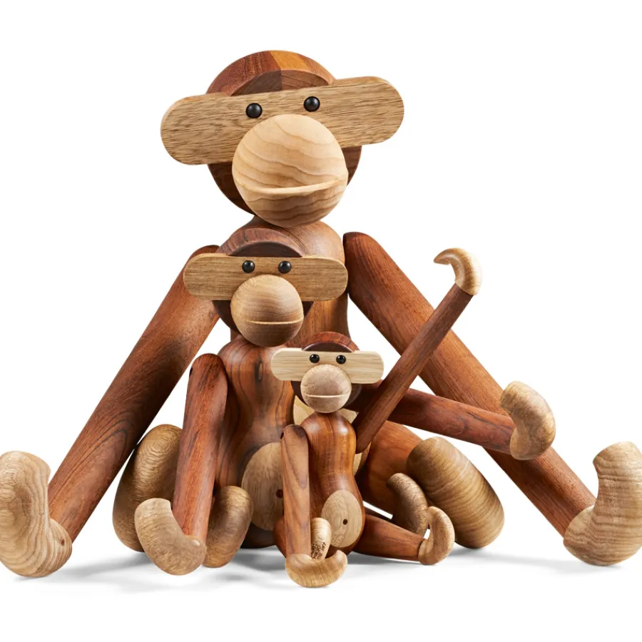 Kay Bojesen Affe Mittel Teak/Limba • Fashion