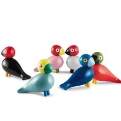 Kay Bojesen Singvogel Sunshine Türkis/Gelb • Sale