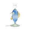 &klevering Kerzenhalter fish blue Outlet