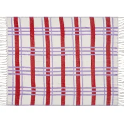 &klevering Kuscheldecke Plano red 130x200 Discount
