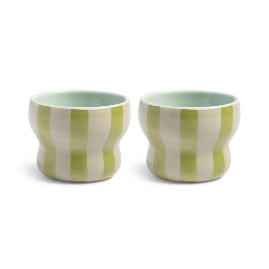 &klevering Tasse circus large green 2er-Set Outlet
