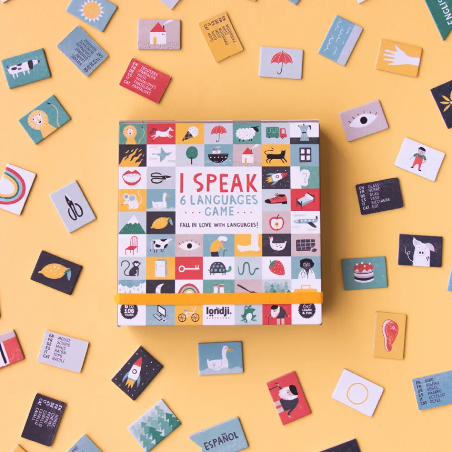 Londji Lernspiel Learn&Fun I speak 6 languages Clearance