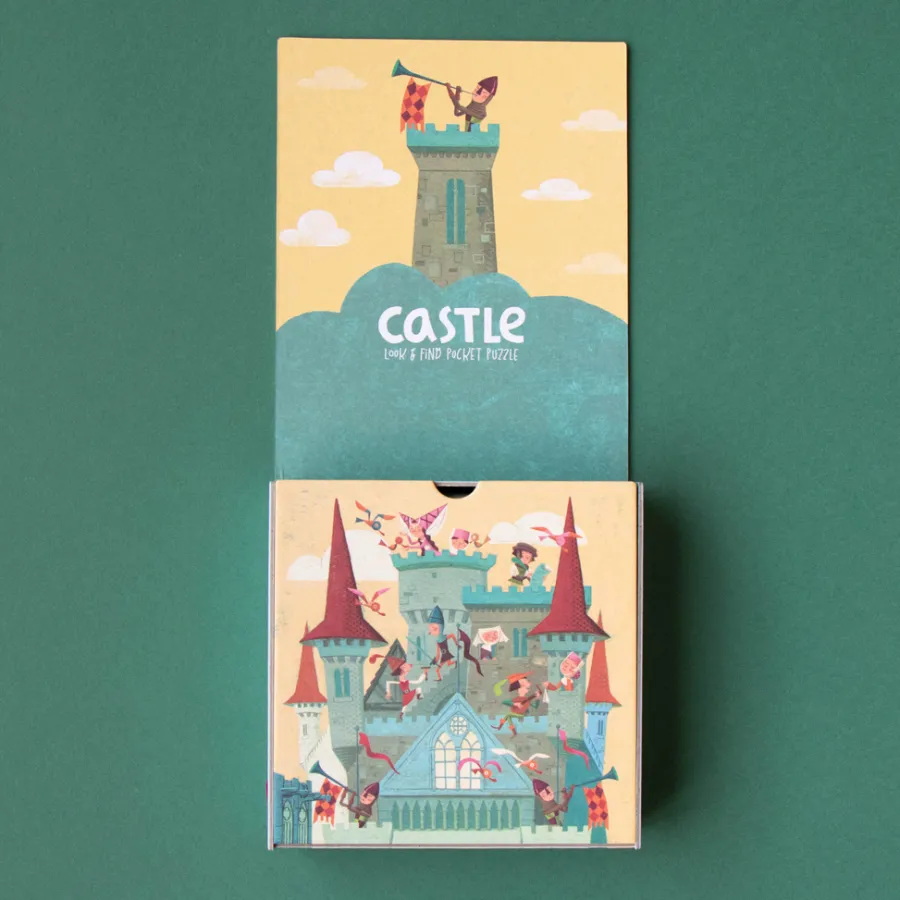 Londji Pocket Puzzle Castle 100-teilig New