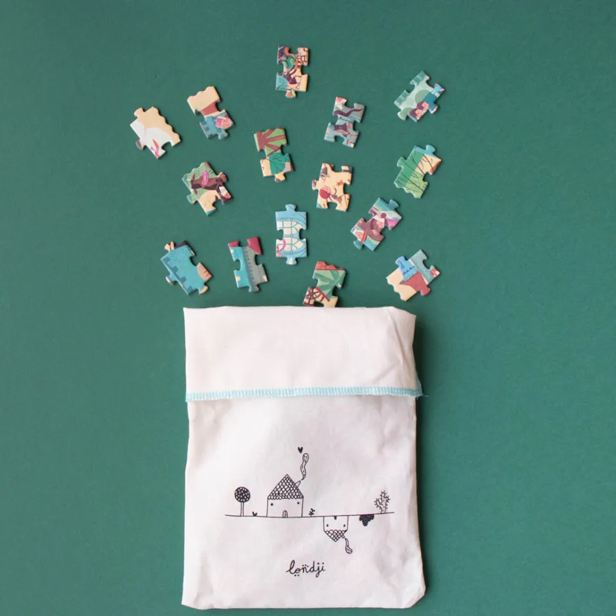 Londji Pocket Puzzle Castle 100-teilig New
