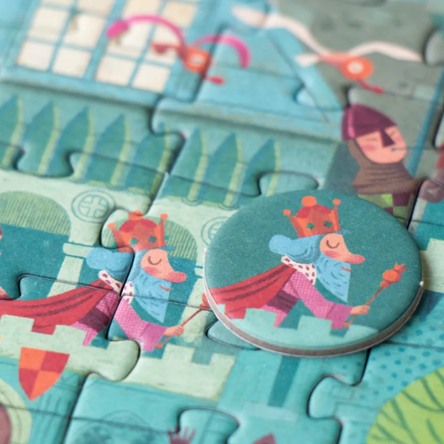 Londji Pocket Puzzle Castle 100-teilig New