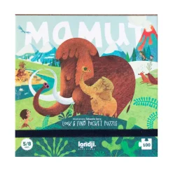Londji Pocket Puzzle Mamut 100-teilig Best