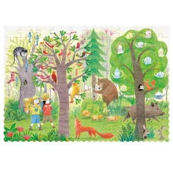 Londji Pocket Puzzle Night&Day in the Forest 100-teilig Outlet
