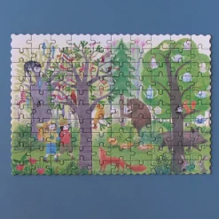 Londji Pocket Puzzle Night&Day in the Forest 100-teilig Outlet