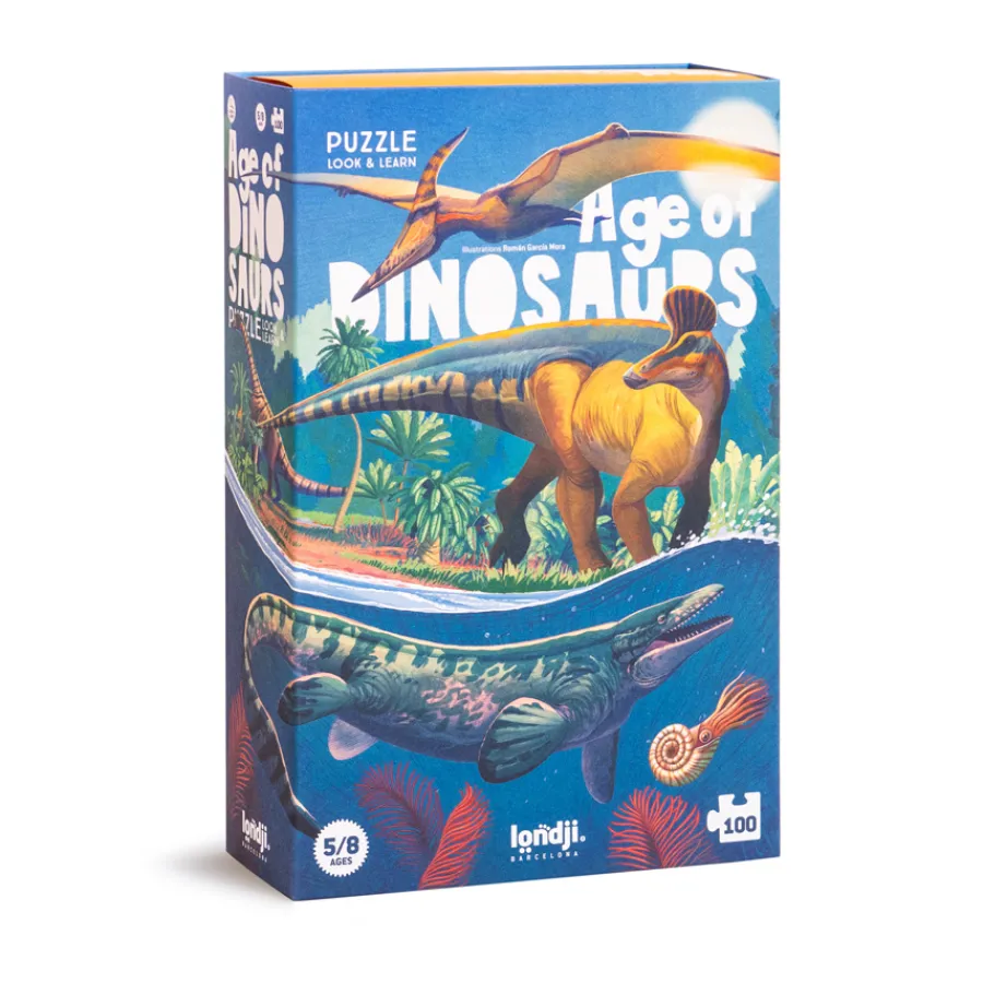 Londji Puzzle Age of Dinosaurs 100-teilig Hot