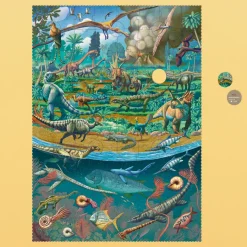 Londji Puzzle Age of Dinosaurs 100-teilig Hot