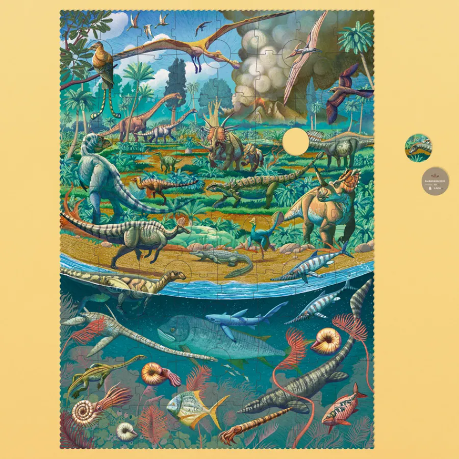 Londji Puzzle Age of Dinosaurs 100-teilig Hot