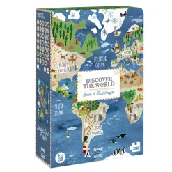 Londji Puzzle Discover the World 200-teilig Clearance